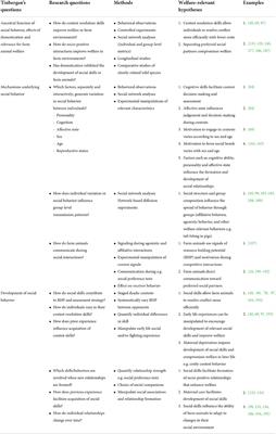 Social behavior in farm animals: Applying fundamental theory to improve animal welfare